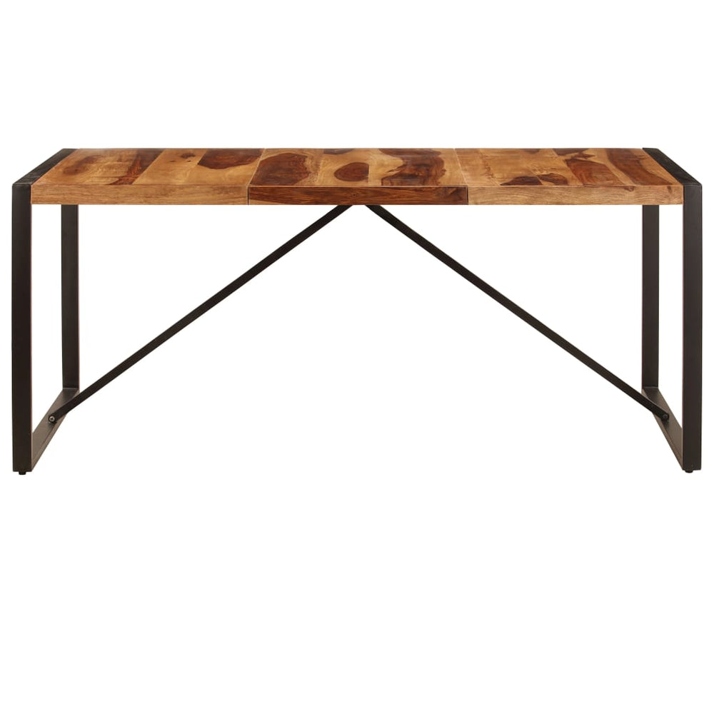 vidaXL Dining Table 180 x 90 x 75 cm Solid Acacia Wood