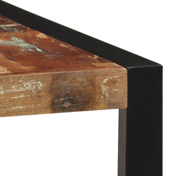 vidaXL Dining Table 160x80x75 cm Solid Reclaimed Wood