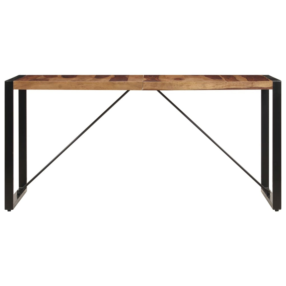 vidaXL Dining Table 140 x 70 x 75 cm Solid Acacia Wood