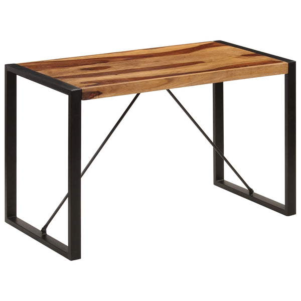 vidaXL Dining Table 120 x 60 x 76 cm Solid Acacia Wood
