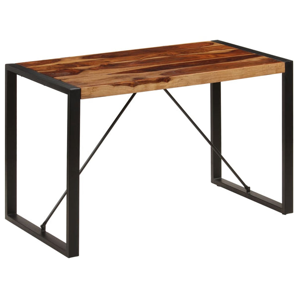 vidaXL Dining Table 120 x 60 x 76 cm Solid Acacia Wood