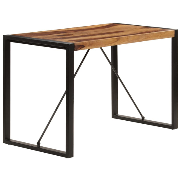 vidaXL Dining Table 120 x 60 x 76 cm Solid Acacia Wood
