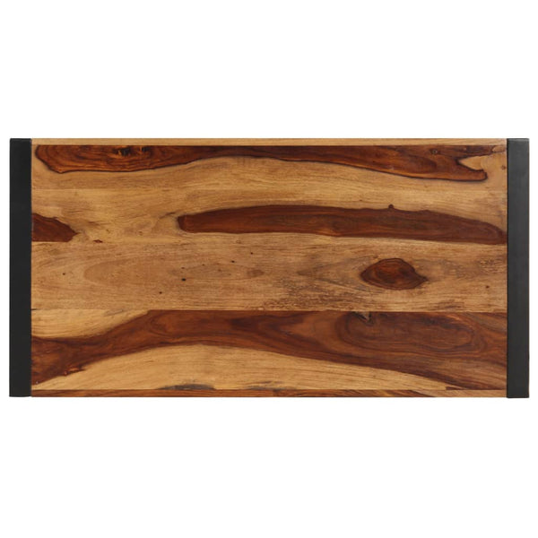 vidaXL Dining Table 120 x 60 x 76 cm Solid Acacia Wood
