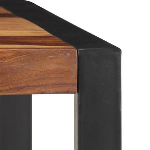 vidaXL Dining Table 120 x 60 x 76 cm Solid Acacia Wood