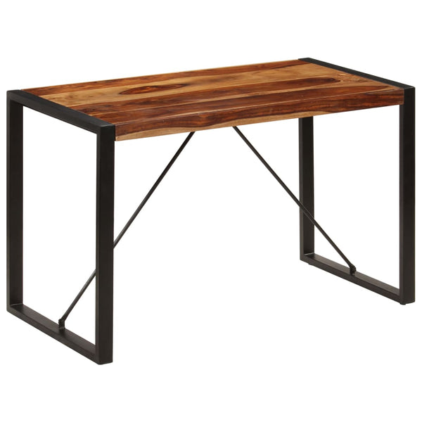 vidaXL Dining Table 120 x 60 x 76 cm Solid Acacia Wood
