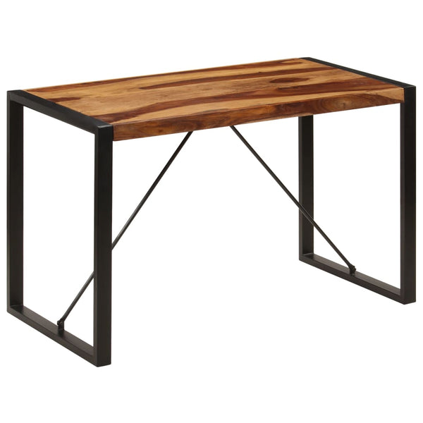 vidaXL Dining Table 120 x 60 x 76 cm Solid Acacia Wood