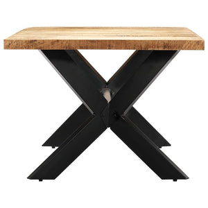 vidaXL Dining Table 200×100×75 cm Solid Mango Wood