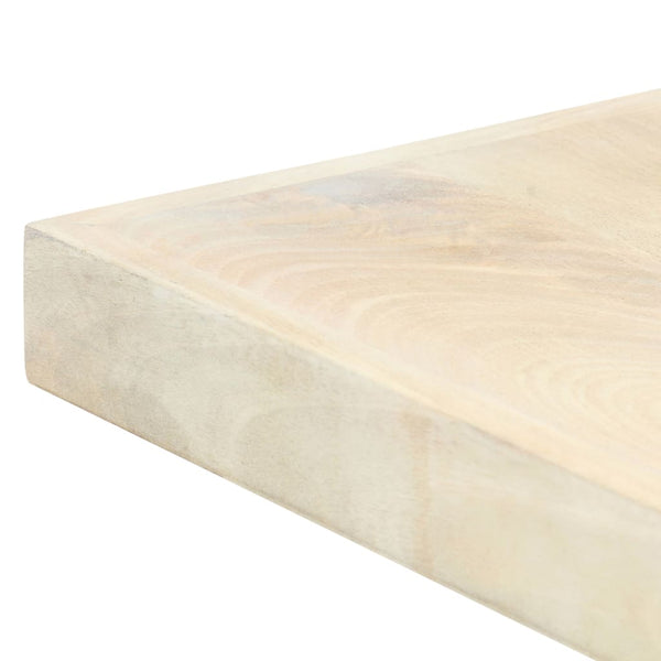 vidaXL Dining Table White 200×100×75 cm Solid Mango Wood