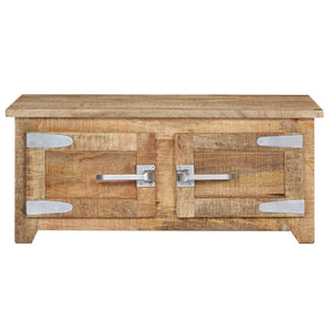 vidaXL Coffee Table 70x70x30 cm Solid Mango Wood