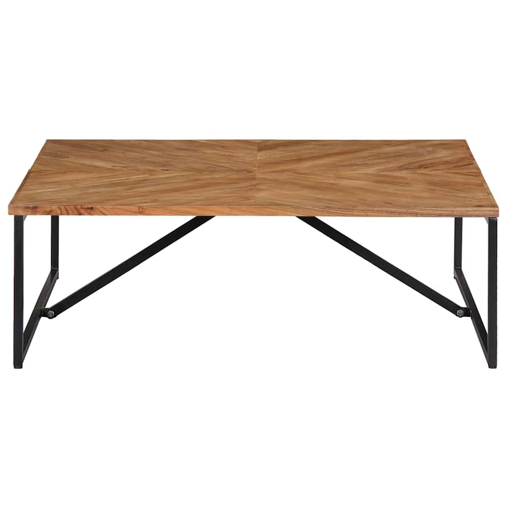 vidaXL Coffee Table 110x110x36 cm Solid Acacia Wood