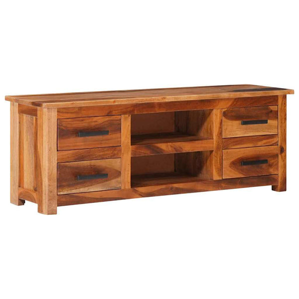 vidaXL TV Cabinet 110x30x40 cm Solid Wood