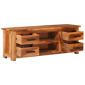 vidaXL TV Cabinet 110x30x40 cm Solid Wood