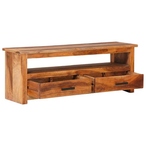 vidaXL TV Cabinet 118x30x40 cm Solid Wood