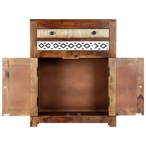 vidaXL Sideboard 60x30x75 cm Solid Acacia Wood