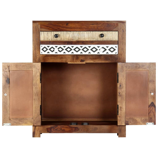 vidaXL Sideboard 60x30x75 cm Solid Acacia Wood