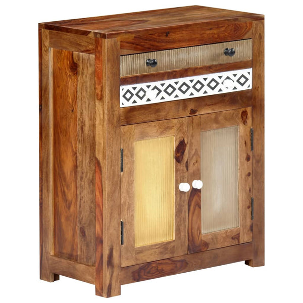 vidaXL Sideboard 60x30x75 cm Solid Acacia Wood