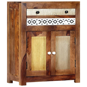 vidaXL Sideboard 60x30x75 cm Solid Acacia Wood
