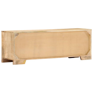 vidaXL TV Cabinet 120x30x40 cm Solid Mango Wood