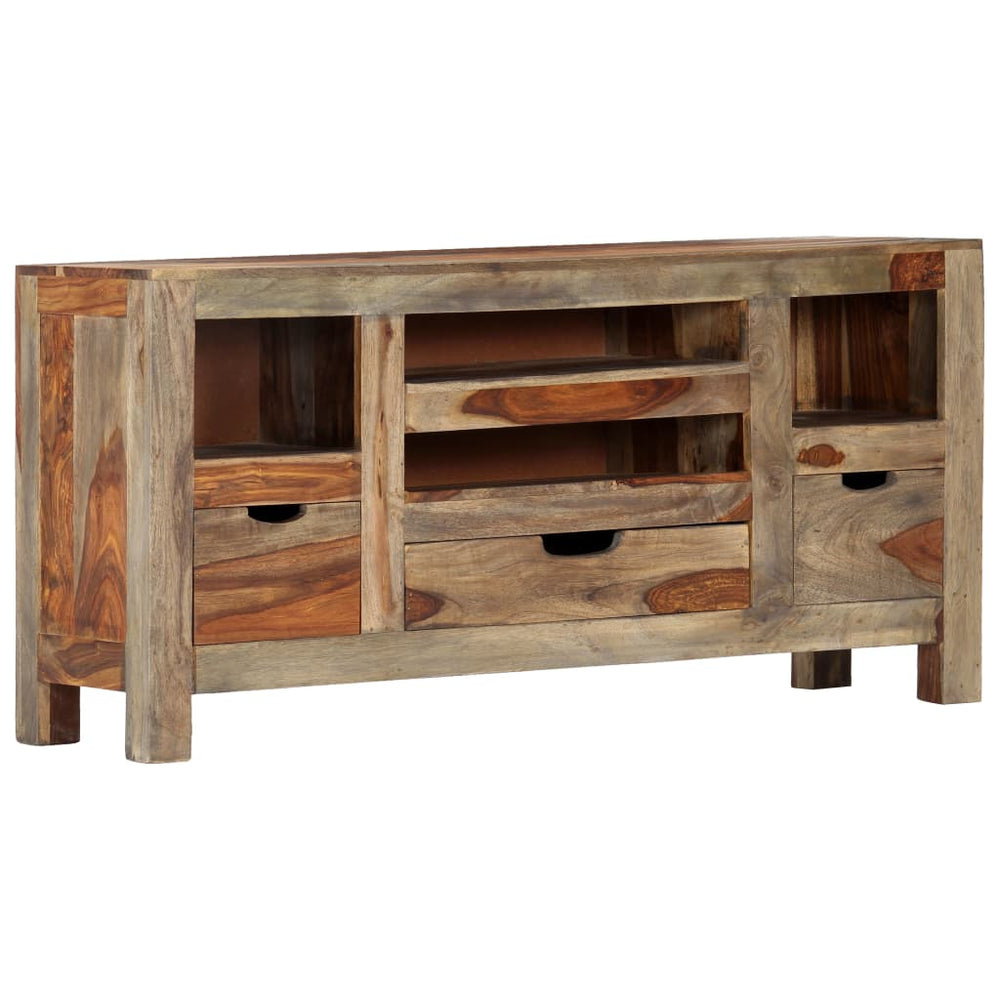 vidaXL Sideboard 100x30x50 cm Solid Acacia Wood
