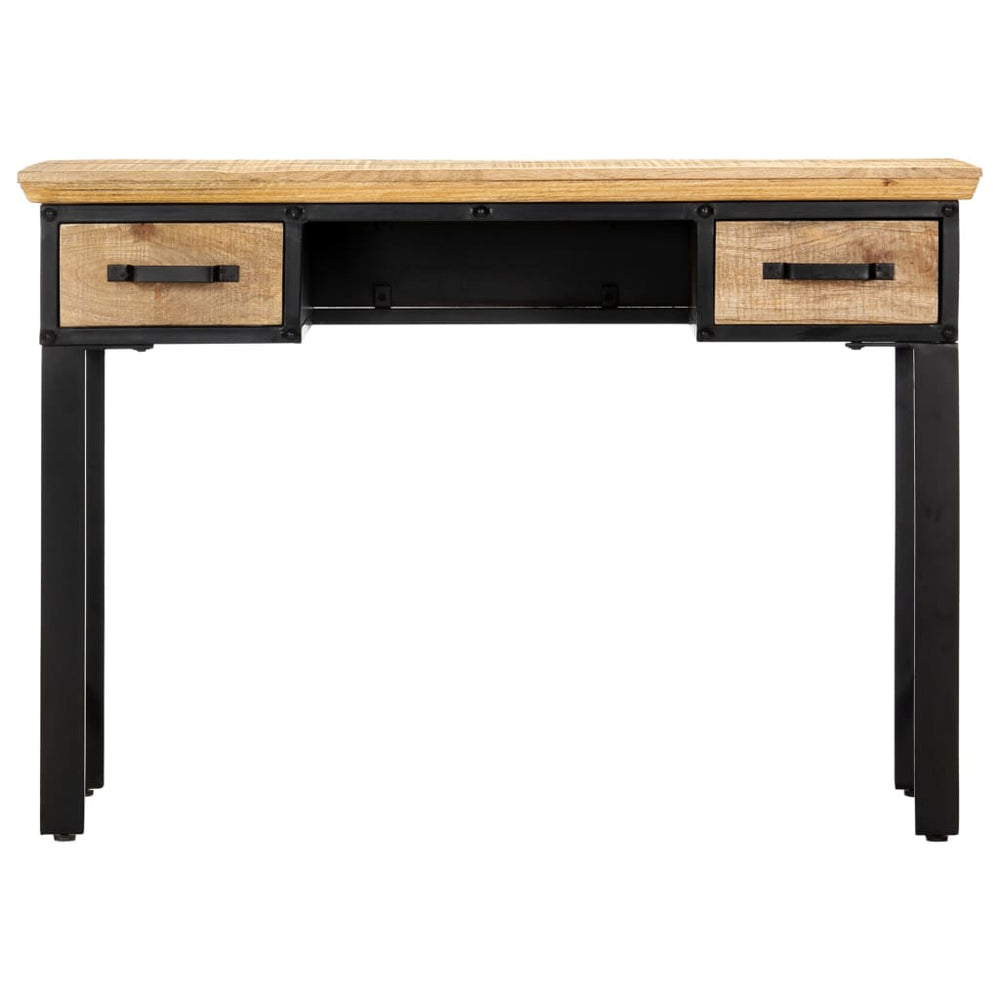 vidaXL Desk 110 x 50 x 76 cm Solid Mango Wood