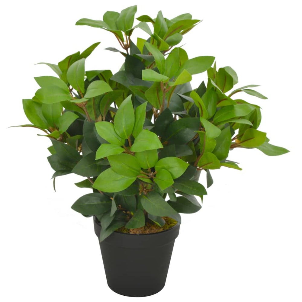 vidaXL Artificial Laurel Tree with Pot Green 40 cm