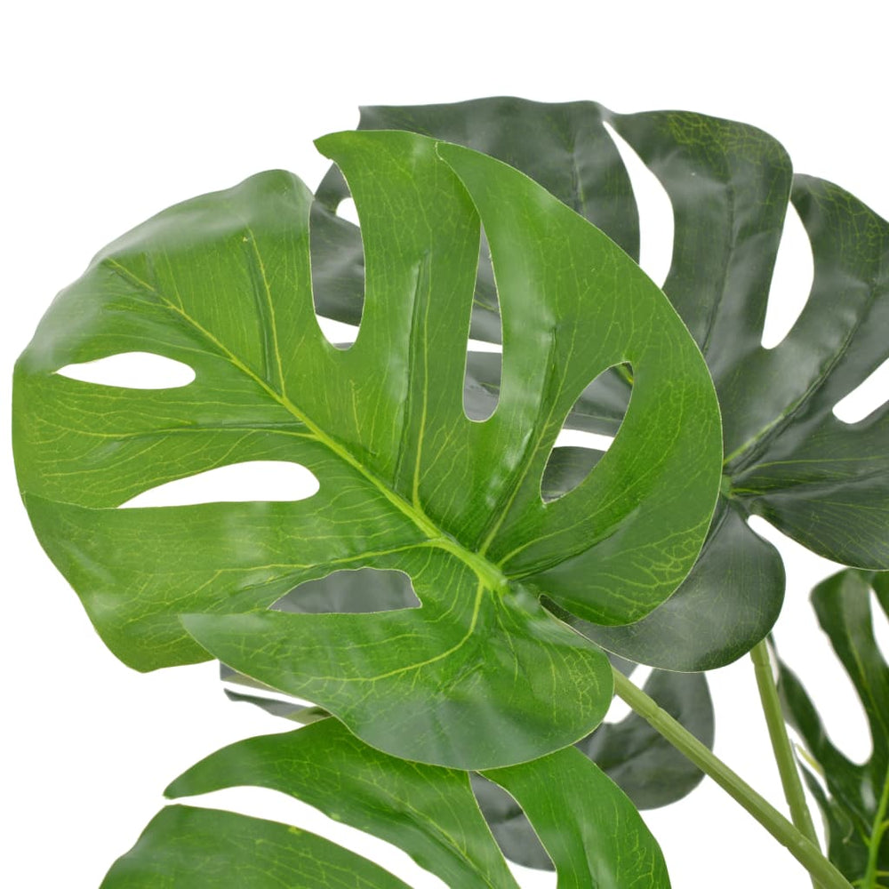 vidaXL Artificial Monstera Plant with Pot Green 100 cm