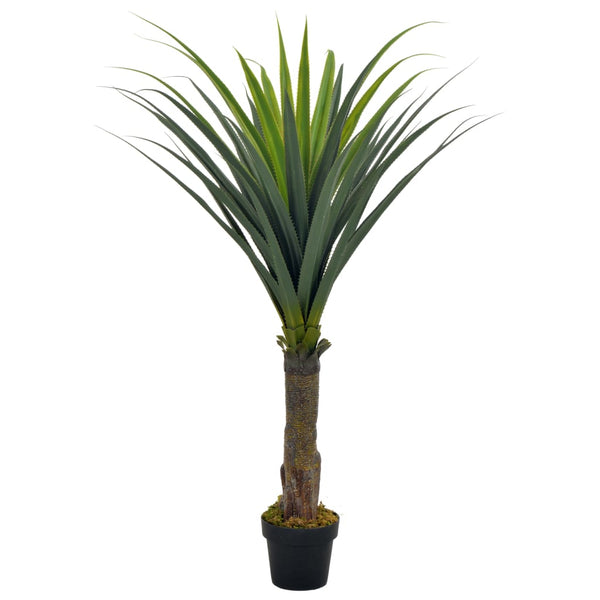 vidaXL Artificial Yucca Tree with Pot Green 145 cm