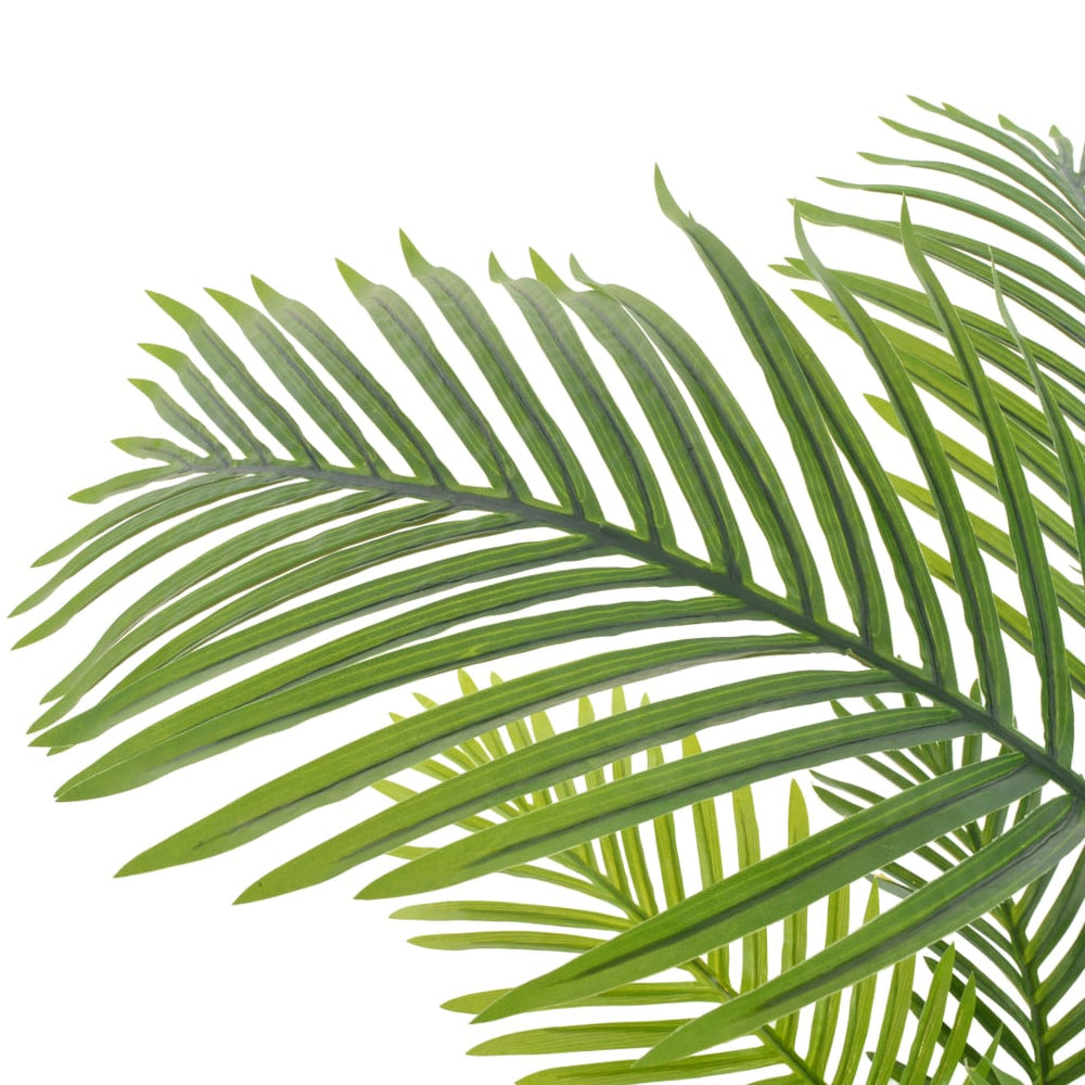 vidaXL Artificial Palm Plant with Pot Green 120 cm