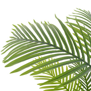 vidaXL Artificial Palm Plant with Pot Green 120 cm