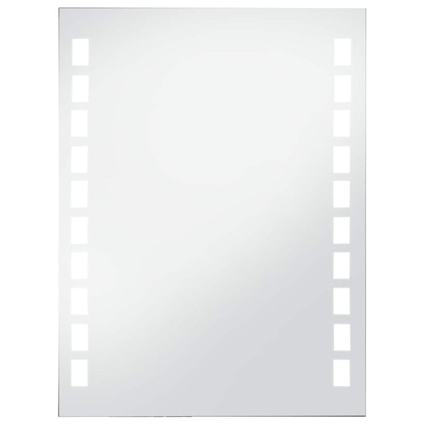 vidaXL LED Bathroom Wall Mirror 60x80 cm