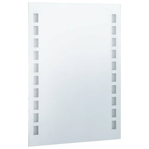 vidaXL LED Bathroom Wall Mirror 60x80 cm