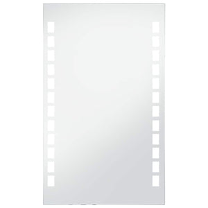 vidaXL Bathroom Wall Mirror with LEDs 60x100 cm
