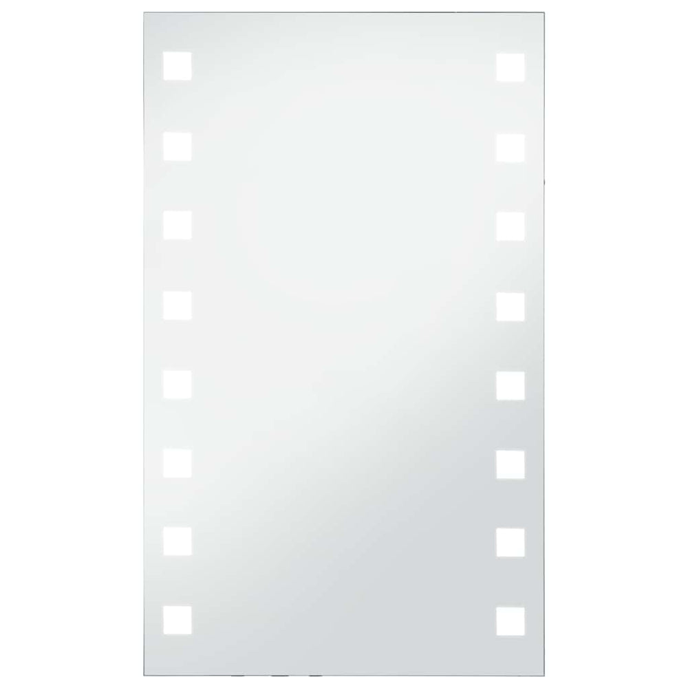 vidaXL Bathroom Wall Mirror with LEDs 60x100 cm