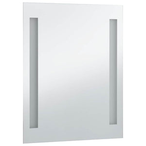 vidaXL LED Bathroom Wall Mirror 60x80 cm