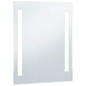 vidaXL LED Bathroom Wall Mirror 60x80 cm
