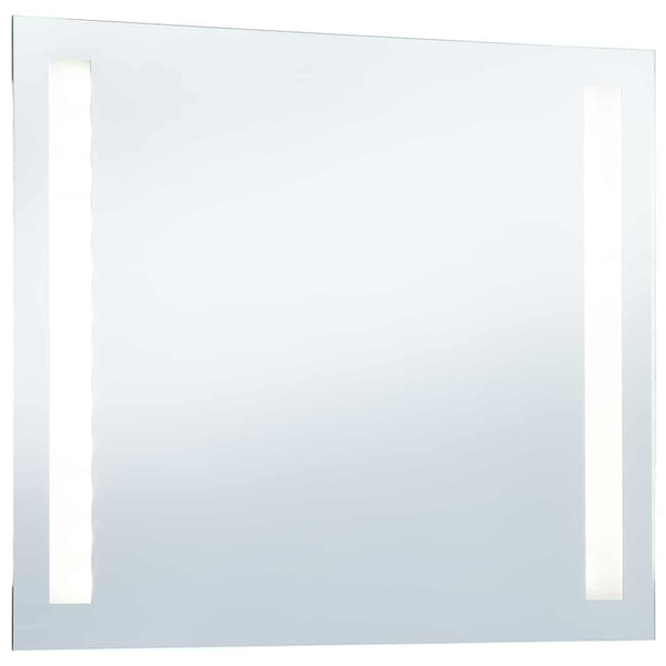 vidaXL Bathroom LED Wall Mirror 80x60 cm
