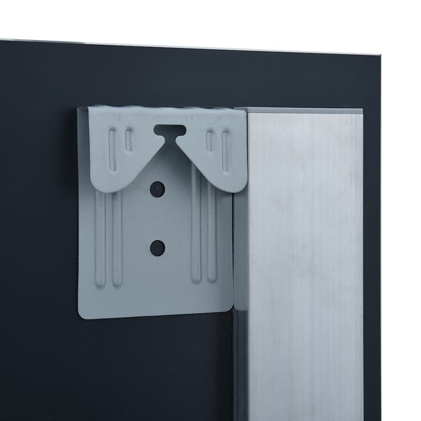 vidaXL Bathroom LED Wall Mirror 80x60 cm