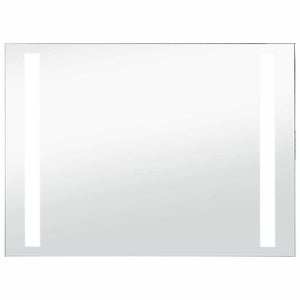 vidaXL Bathroom Wall Mirror with LEDs 100x60 cm