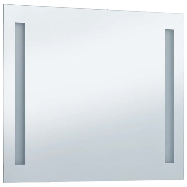 vidaXL Bathroom Wall Mirror with LEDs 100x60 cm