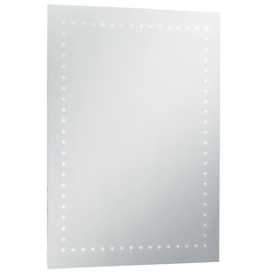 vidaXL LED Bathroom Wall Mirror 60x80 cm