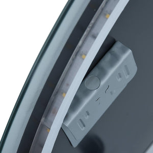 vidaXL Bathroom Mirror with LED 60 cm