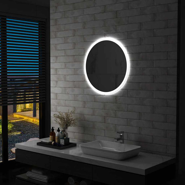 vidaXL Bathroom Mirror with LED 60 cm