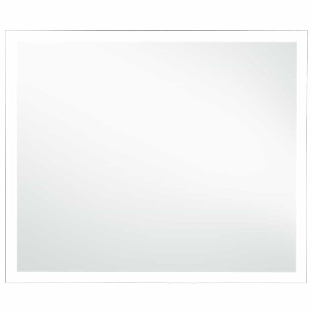 vidaXL Bathroom LED Wall Mirror 80x60 cm