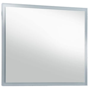 vidaXL Bathroom LED Wall Mirror 80x60 cm