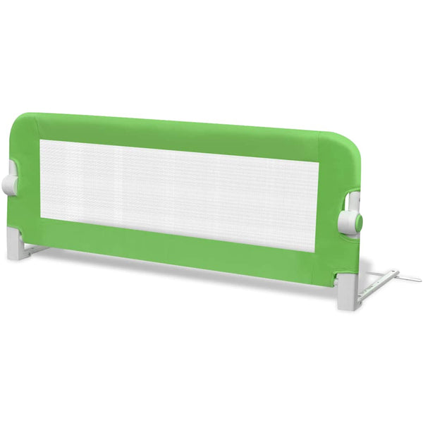 vidaXL Toddler Bed Rail 2 pcs Green 102x42 cm