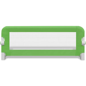 vidaXL Toddler Bed Rail 2 pcs Green 102x42 cm