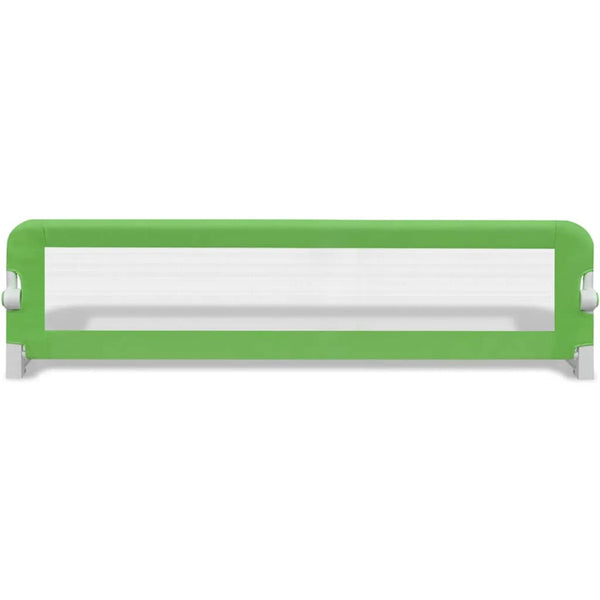 vidaXL Toddler Bed Rail 2 pcs. Green 150x42 cm