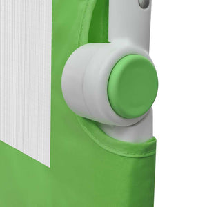 vidaXL Toddler Bed Rail 2 pcs. Green 150x42 cm