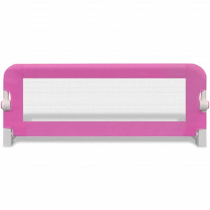 vidaXL Toddler Bed Rail 2 pcs. Pink 102x42 cm