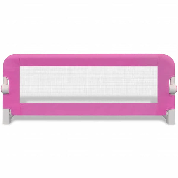 vidaXL Toddler Bed Rail 2 pcs. Pink 102x42 cm